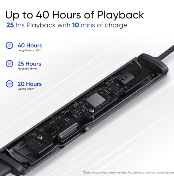 OnePlus Bullets Wireless Z2 ANC Bluetooth,10 Mins Charge - 20 Hrs Music, 28 Hrs Battery (Black) - Image 13