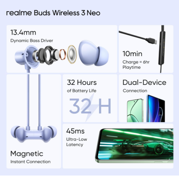 OnePlus Bullets Wireless Z2 ANC Bluetooth,10 Mins Charge - 20 Hrs Music, 28 Hrs Battery (Black) - Image 19